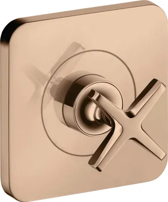 Produktbild von Abstelllventil AXOR CITTERIO E Unterputz 12x12 polished red gold polished red gold