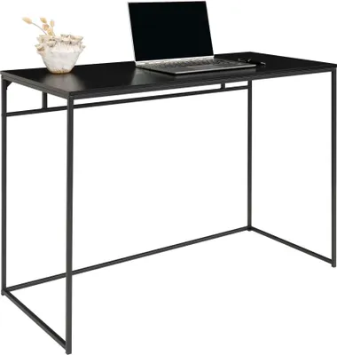 Zdjęcie produktu dla Schreibtisch >Vita< in Schwarz, Melamin - 100x75x45cm (BxHxT)