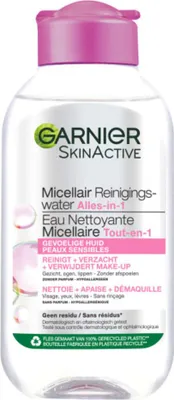 Produktbild von Garnier – SkinActive – Mizellen-Reinigungswasser – Empfindliche Haut – Reisegröße – 100 ml - 1 Stück