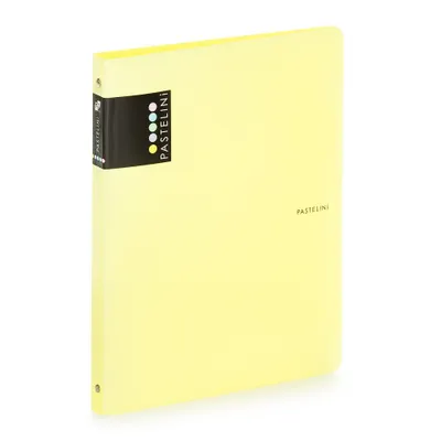 Immagine prodotto di Raccoglitori ad anelli A4 PASTELINI - giallo