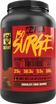 Obrázek produktu pro Proteinový prášek New Look Iso Surge, chocolate fudge brownie, 727g