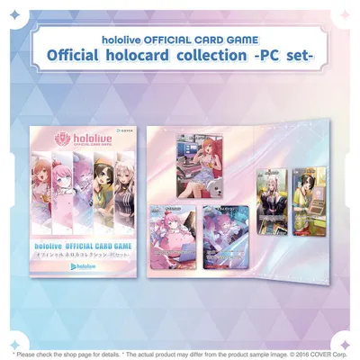 Zdjęcie produktu dla Oficjalna gra karciana Hololive – zestaw Holocard Collection na PC – 5 kart promocyjnych (wersja japońska)