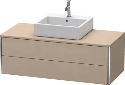 Produktbild von Waschtischunterbau XSQUARE 400x1200x548mm leinen 400 x 1200 x 548 mm leinen