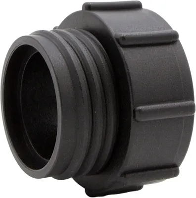 Productafbeelding van IBC adapter (2" naar S60x6) 16065, kunststof, zwart