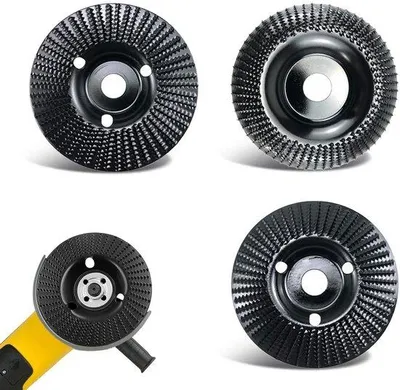 Obrázek produktu pro Brusný kotouč 125 mm, 3 kusy, pro zpracování dřeva, černý