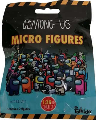 Produktbild von Toikido JTAU6864 Among US Microfiguren 2,5cm im Blindbag 15 Tüten mit je 2 Figuren