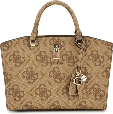 Image de Guess Sac Bandoulière Lorelei Girlfriend S Latte Logo