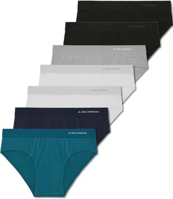 Productafbeelding van Herenslips - Set van 7 - Hoog katoengehalte - Zonder label - Elastische tailleband