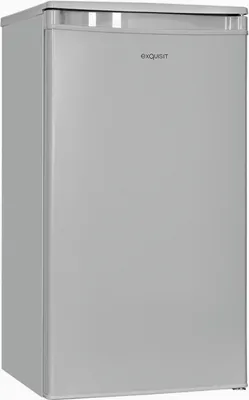 Produktbild von Exquisit 810100312 KS85-V-091E kühl-gefrierkombination grau