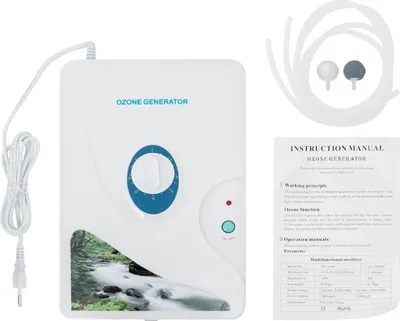Produktbild von Ozon-Generator Ozonisator - UV-Sterilisator - 600 mg/h Leistung - EU‑Stecker 220V - Metallgehäuse - PVC-frei - Geruchsentfernung & Wasseraufbereitung