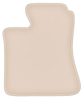 Produktbild von DURBAN Beige Velours-Fahrerfußmatte für Volvo 440 / 460 Limousine (1988-1996)