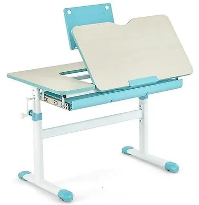 Immagine prodotto di Scrivania regolabile in altezza per bambini, con piano inclinabile