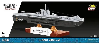 Obrázok produktu pre Cobi WWII - Deutsches U-Boot U-47 T.VIIB - Ma