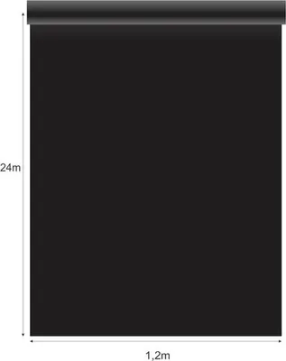 Produktbild von 24m x 1,20m schwarz Tischdecke Vlies CHIC Airlaid