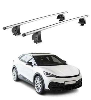 Image de Barres de toit transversales Alu pour Cupra Tavascan 2024-2026 75 kg Gris 2x