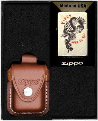 Produktbild von Feuerzeug-Set ZIPPO  VIPER REVOLVER Geschenk No2