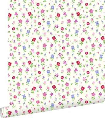 Zdjęcie produktu dla ESTAhome Tapeta kwiaty wielokolorowym 53 cm x 10.05 m