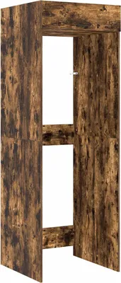 Zdjęcie produktu dla Szafka na pralkę z drzwiami Dąb wędzony 67,5 x 68 x 200 cm