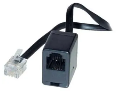 Produktbild von ISDN Westernverlängerung RJ11 Stecker/ Buchse 6m