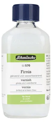 Produktbild von Schmincke Varnish glänzend, auf Wasserbasis - 60 ml