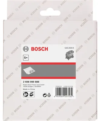 Obrázek produktu pro Plastová Taška Pro Bosch Gas 400 A