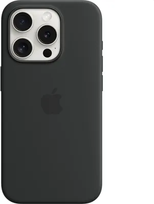 Produktbild von Silikonové pouzdro Apple s MagSafe pro iPhone 15 Pro, černé