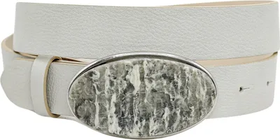 Produktbild von Ledergürtel Stone 3cm breit, Echt Leder,  Italy von collezione alessandro