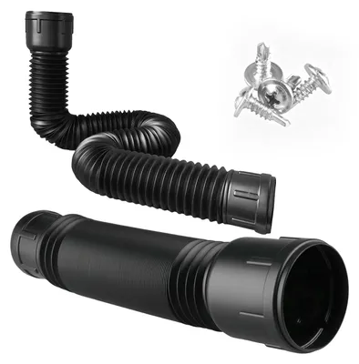 Obrázok produktu pre Solidchoice – Flexibilné predlženie odvodňovacej rúry, výsuvné od 47 do 150 cm
