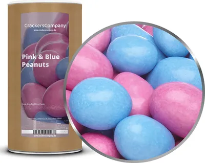 Produktbild von PINK & BLUE PEANUTS Membrandose groß 950g