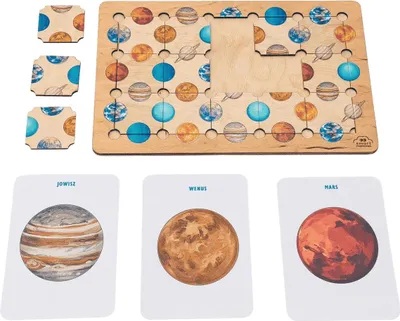 Produktbild von Lernspielzeug für Kinder - Sonnensystem mit Lernkarten