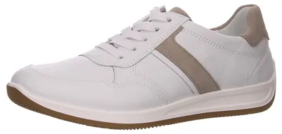 Produktbild von Ara Schnürhalbschuhe bequem in weiss/weiss kombi, Gr. 45