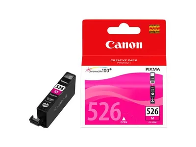 Image de Canon 4542B004 CLI-526M cartouche d'encre magenta blister, 480 pages 9ml pour Canon Pixma IP 4850 MG 5350 MG 6150 MG 6250 MX 885
