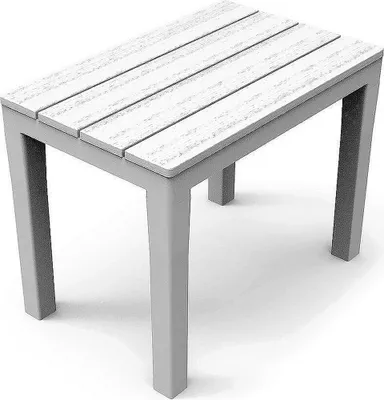 Produktbild von Hocker IPAE Progarden Weiß 38,5 x 60 x 45 cm