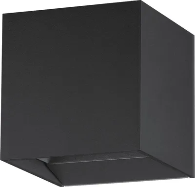 Produktbild von Wandleuchte Calpino Pro warmweiß schwarz