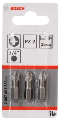Immagine prodotto di Set di punte PZ 2 BOSCH PZ