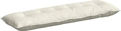 Produktbild von vidaXL Rückenkissen Creme 160 x 50 cm Cordstoff
