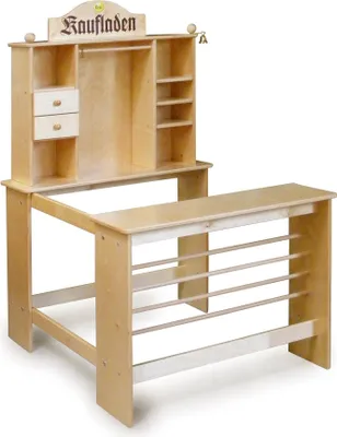 Produktbild von Erzi Kaufladen, Verkaufsstand, Verkaufsregal, Kinderspielzeug, klassisch