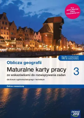 Image de WSiP Oblicza geografii 3. Maturalne karty pracy. Zakres rozszerzony. Reforma 2019, Edukacyjny, Polski