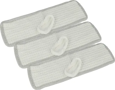 Produktbild von vhbw 6x Wischbezug kompatibel mit Dirt Devil Vaporex M380, M380-1, M380-2, M380-5, M380S, M385 Dampfreiniger - 3x Baumwollüberzug, 3x Bodentuch