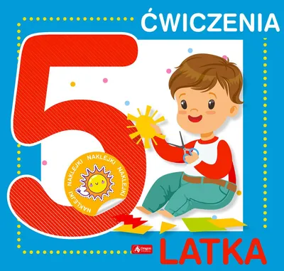Immagine prodotto di Ćwiczenia 5-latka z naklejkami