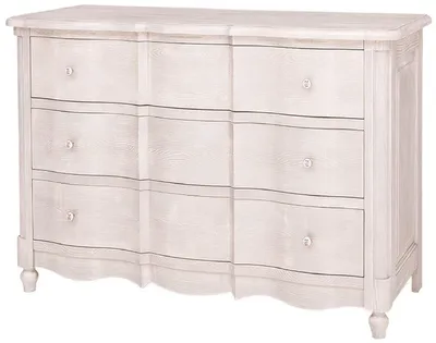 Immagine prodotto di Casa Padrino cassettiera in stile barocco con 3 cassetti grigio chiaro 130 cm