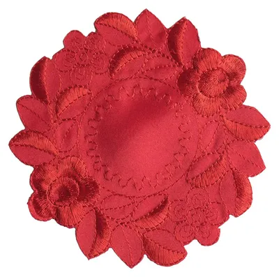 Produktbild von Spitze Tischsets - 6 Stück im Retro-Design - Boho-Dekor Makramee-Untersetzer