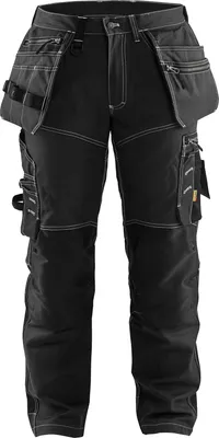 Produktbild von Blakläder® Handwerker Arbeitshose mit Stretch 1790 1370 in div. Farben, Farbe:schwarz, Größe:146 (94)