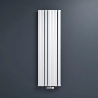 Produktbild von Mai & Mai Badheizkörper flach 180x54cm in Weiß Mittelanschluss Paneelheizkörper Vertikal Handtuchwärmer Badheizung Einlagig Ohne Heizstab