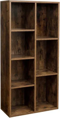 Immagine prodotto di Libreria Famanu con 7 ripiani - Marrone vintage