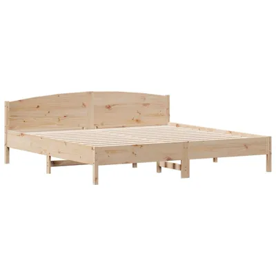 Produktbild von vidaXL Massivholzbett ohne Matratze 180x200 Kiefernholz