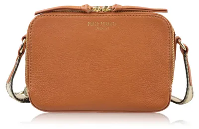 Produktbild von Damen Leder Schulterriemen Tasche modisch cognac Paolo Peruzzi KV-03-CG