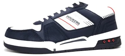 Immagine prodotto di Dockers by Gerli: Scarpe da uomo, scarpe stringate, modello sportivo, colore bianco, ideali per il tempo libero