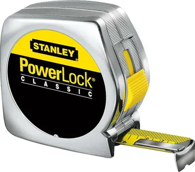 Obrázek produktu pro Skládací metr z umělé kůže, 10 m, 25 mm, POWERLOCK, Stanley | 3253561334429