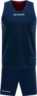Produktbild von blu/rosso 3XL|Givova Basketball Wende Trikot-Set KITB03-0412